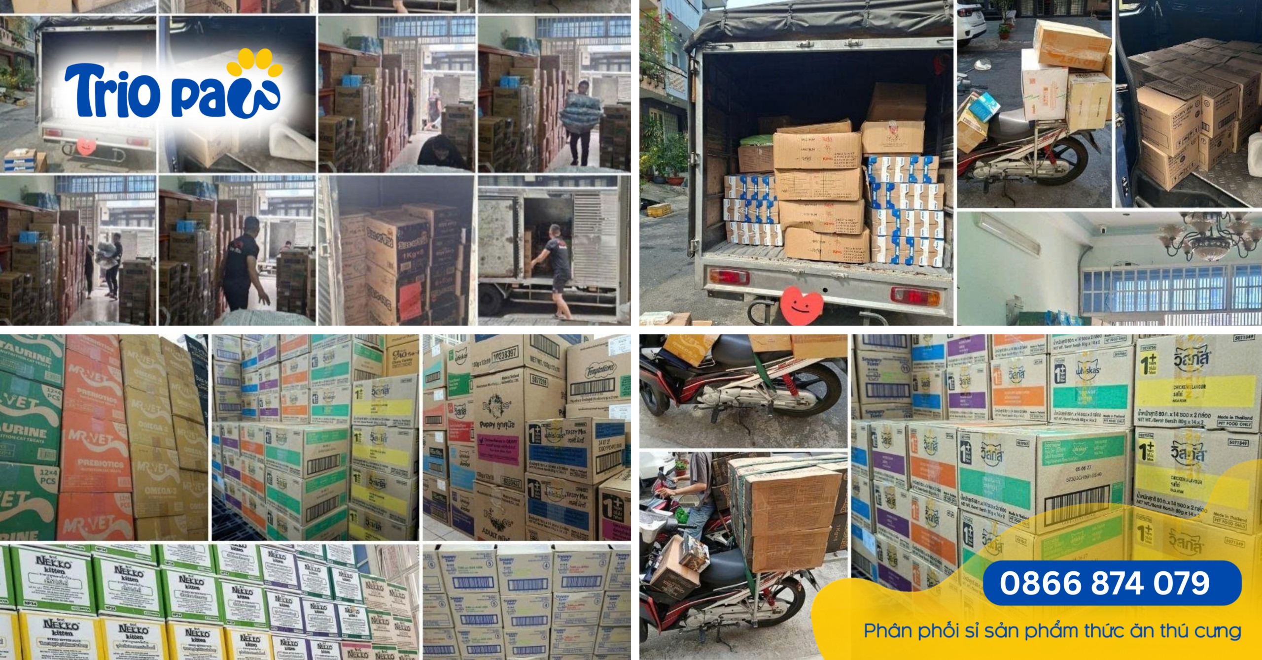 NHẬP COMBO THỨC ĂN THÚ CƯNG CHO PET SHOP TẠI TP.HCM