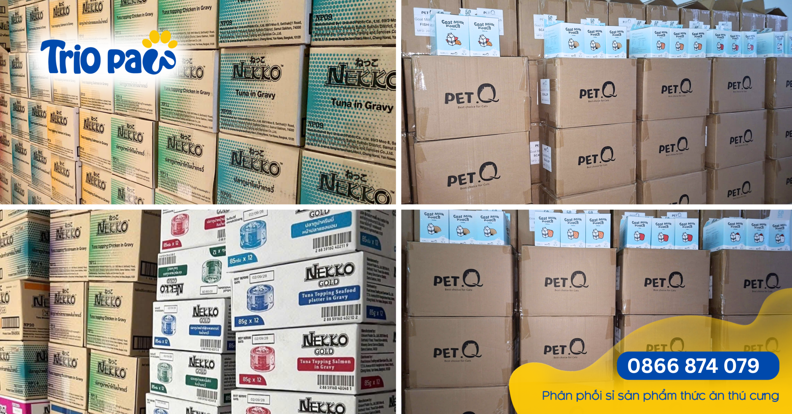 NHẬP SỈ SNACK THƯỞNG PETQ HAY NEKKO: DÒNG NÀO DỄ BÁN