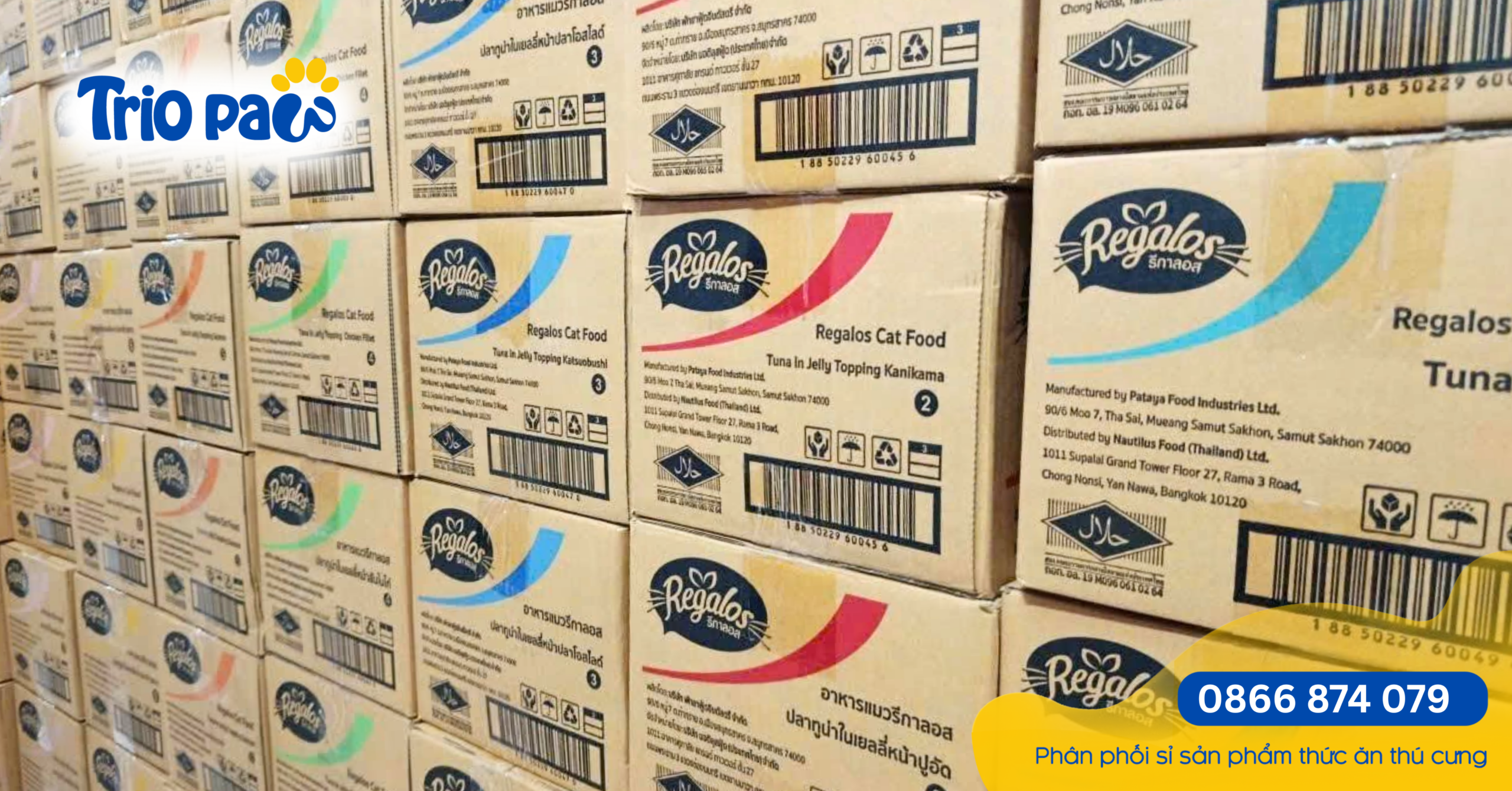NHẬP SỈ PATE REGALOS TẠI TP.HCM CHO PET SHOP